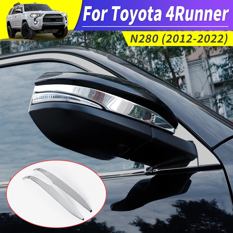 

For 2012 2022 Toyota 4Runner N280 TRD Pro Sport SR5 Premium off-Road Rearview Mirror Decorative Modification Accessories 2020