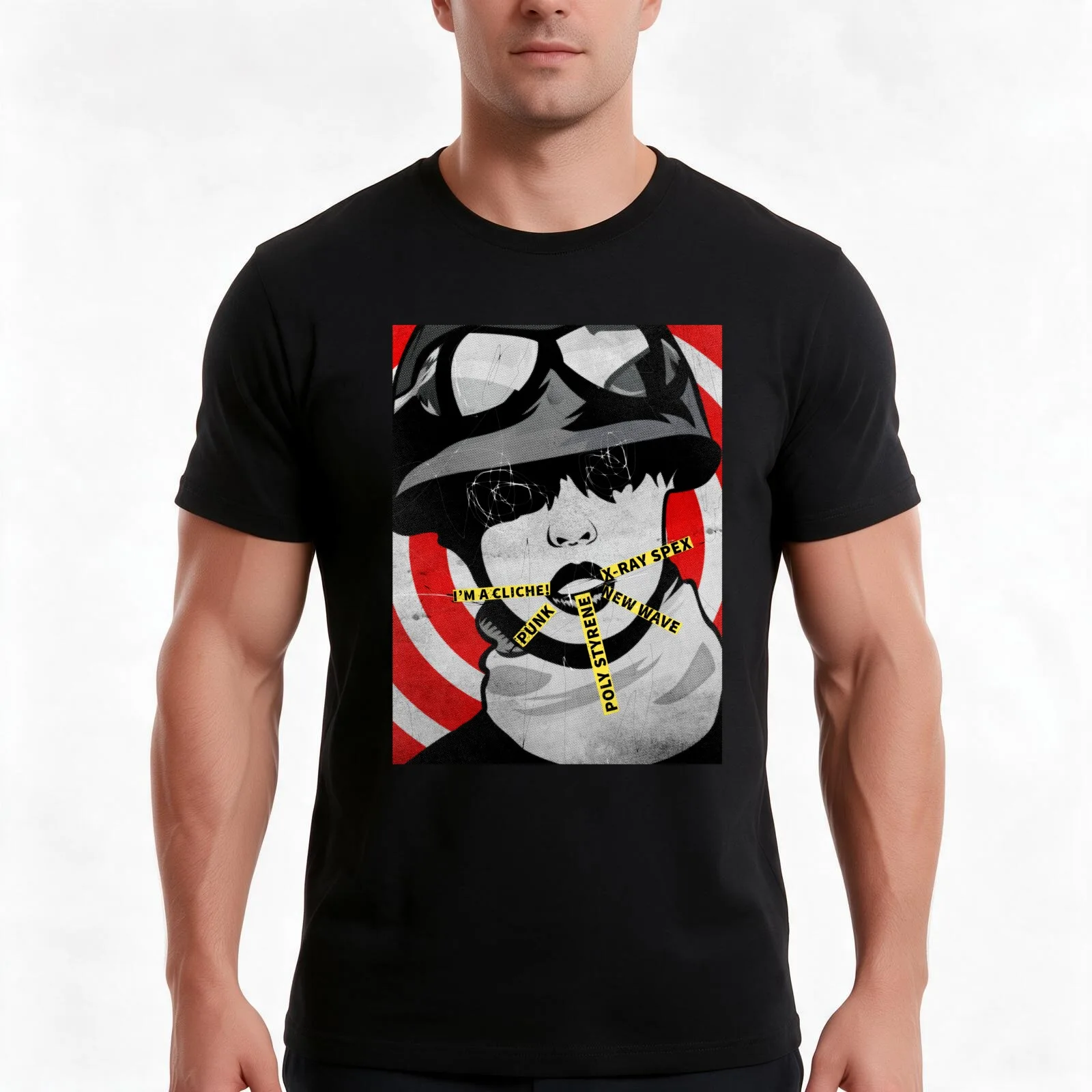 Women of Punk - Poly Styrene T-Shirt Summer Casual Cotton Tee Oversized Streetwear Tops Vintage Graphic Print 100% Cotton