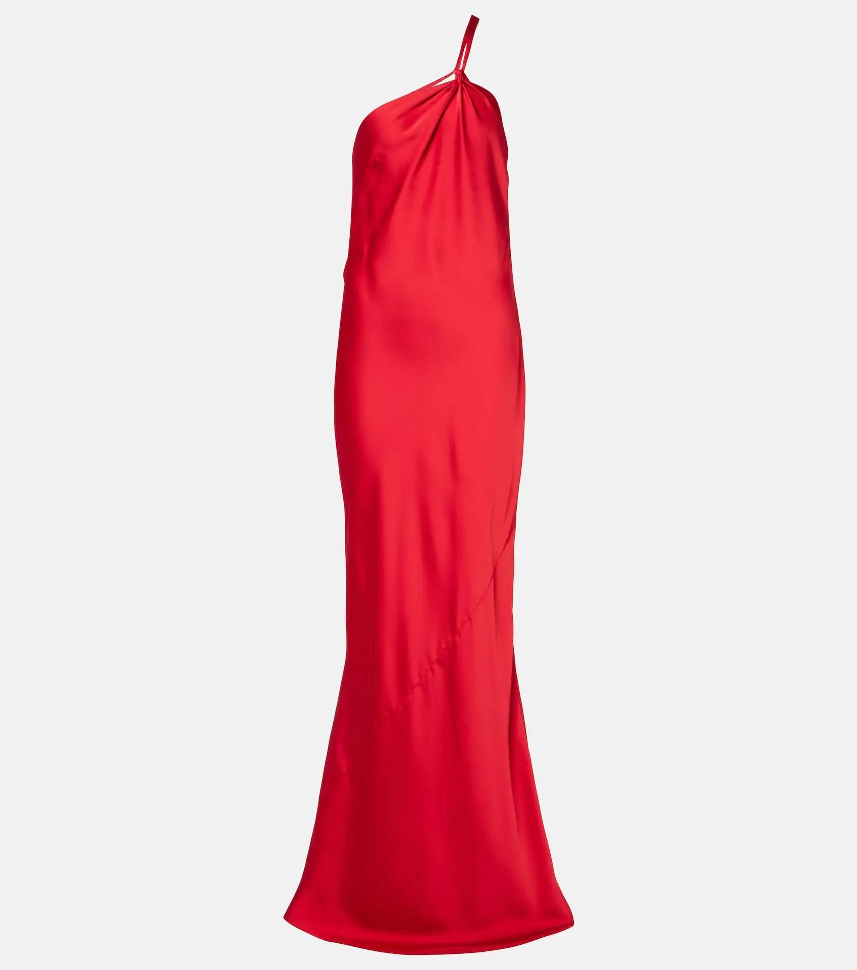 2025 novo vestido vermelho de cetim de alta qualidade com alças espaguete, sem costas, sexy cintura-cinch bodycon vestido longo robe feminino