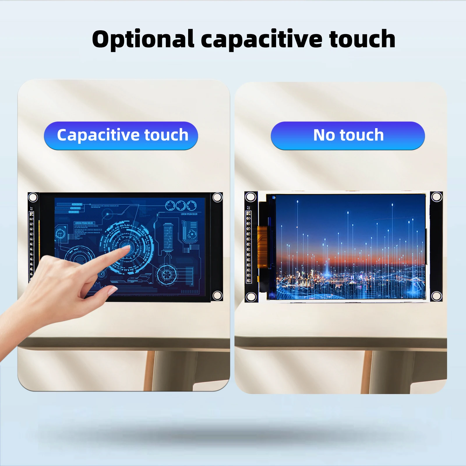 2.8/3.2/3.5 inch SPI IPS LCD screen Colorful Capacitive Touch Screen Display Module 240*320/320*480 IPS For Esp32 Arduino