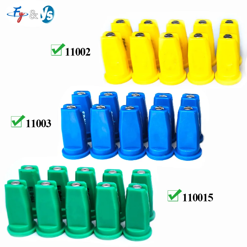 Premuim Upgraded Boom Nozzle with Clamp Plate Holder, Windproof Mixing Flat Fan Nozzle for Garden Agricultural Spraying