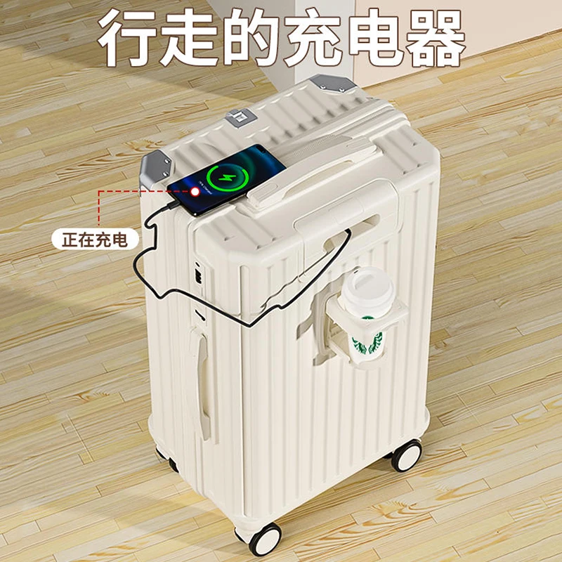 Luggage woman 2024 new pull-rod case large capacity 20 \