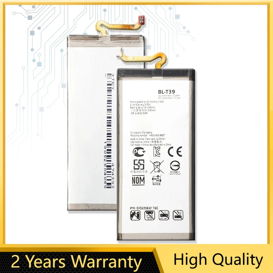 BL-T39 Battery For LG G7 G7+ G7ThinQ LM G710 ThinQ Q7+ LMQ610 Mobile Phone Bateria + Free Tool