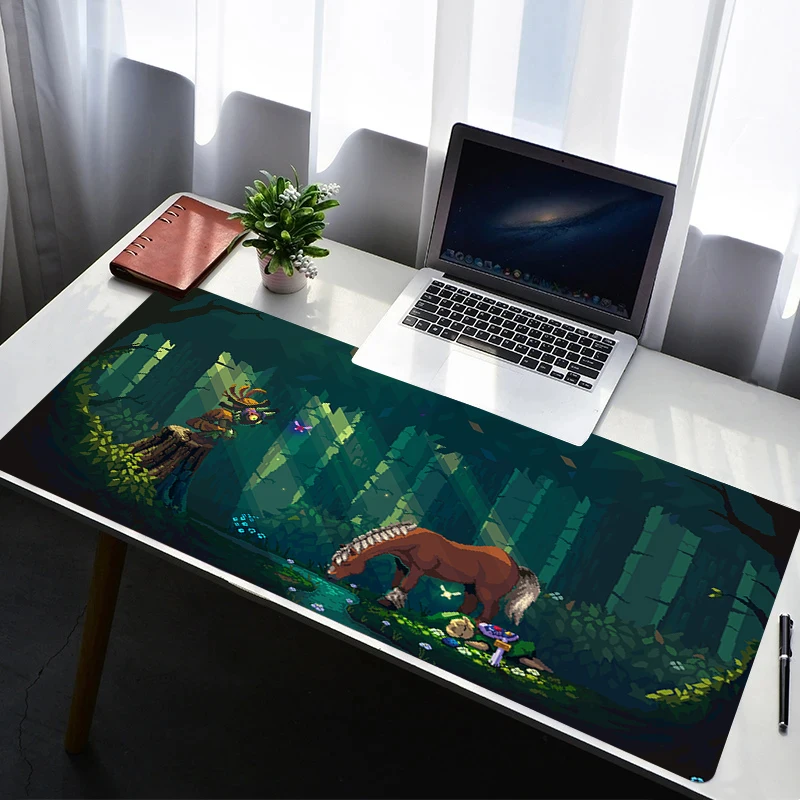 

Mouse Pad Laptop Non Slip Extended Desktop Mouse Mat PC Rubber HD Keyboard Pad L-legend of Z-zelda Gaming Accessories Mousepad