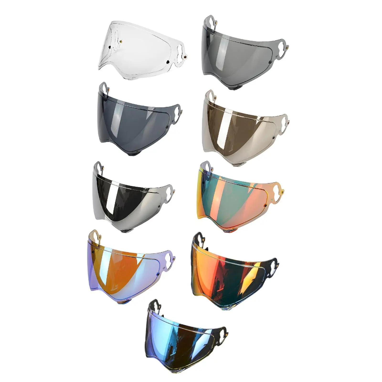 

Helmet Visor Lens Touring x5 Practical PC Professional Windshield Windshield