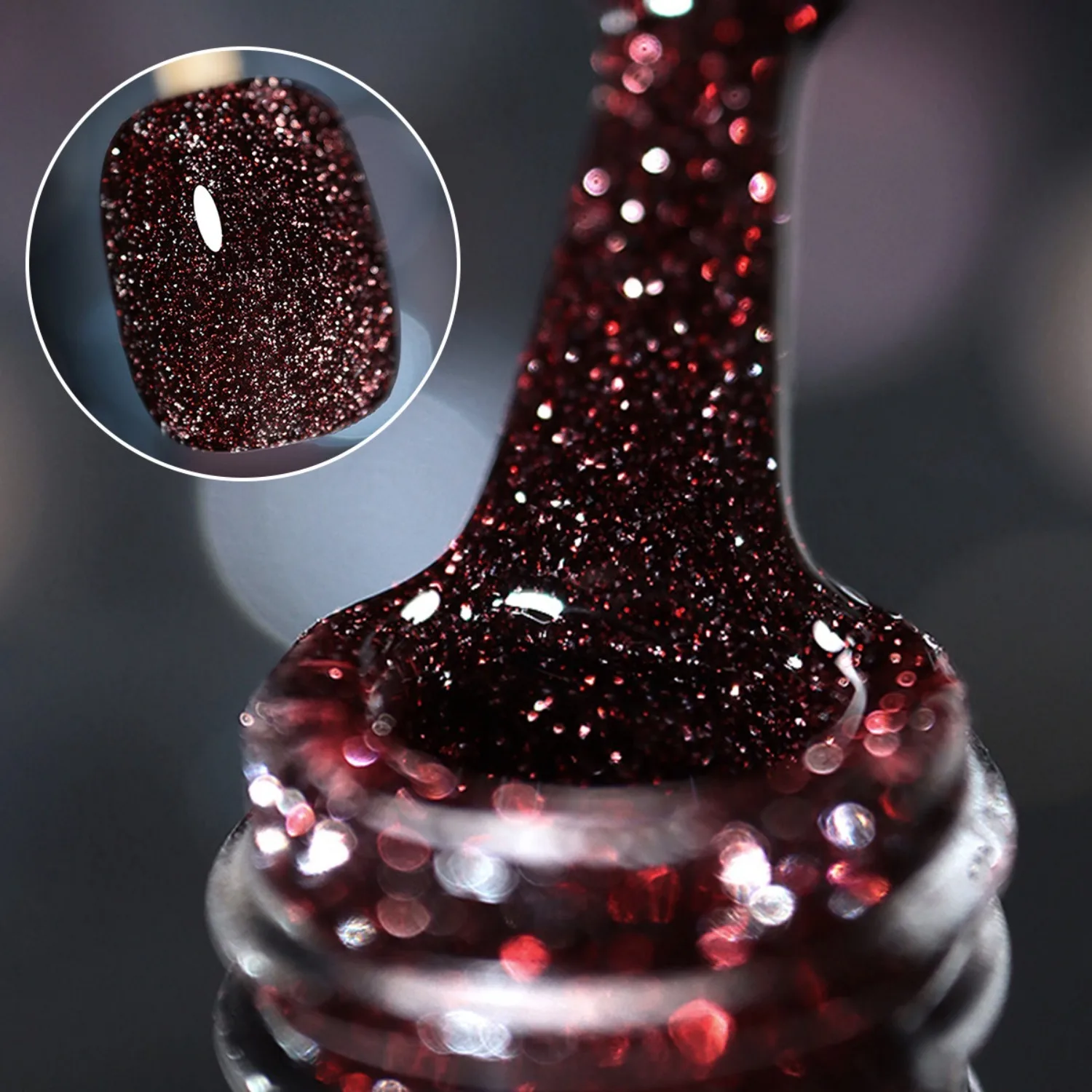 12個入り ロックシュガー クラッシュダイヤモンド ジェルネイルポリッシュ ピンクグリッターネイルポリッシュ トップセラー ピンクネイル サマーネイル