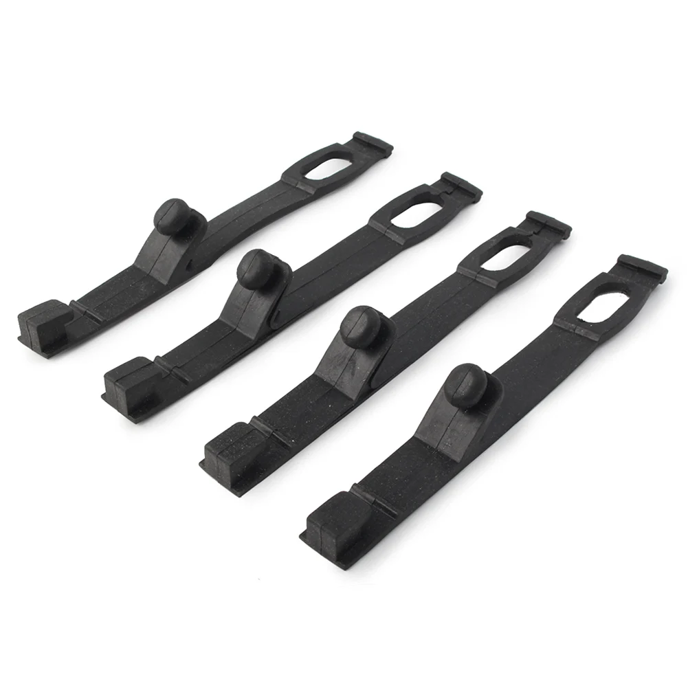 4x Motorcycle Headlight Fairing Rubber Straps For 30-43mm fork Dirt Bike Headlamp Fix Brackets Strap