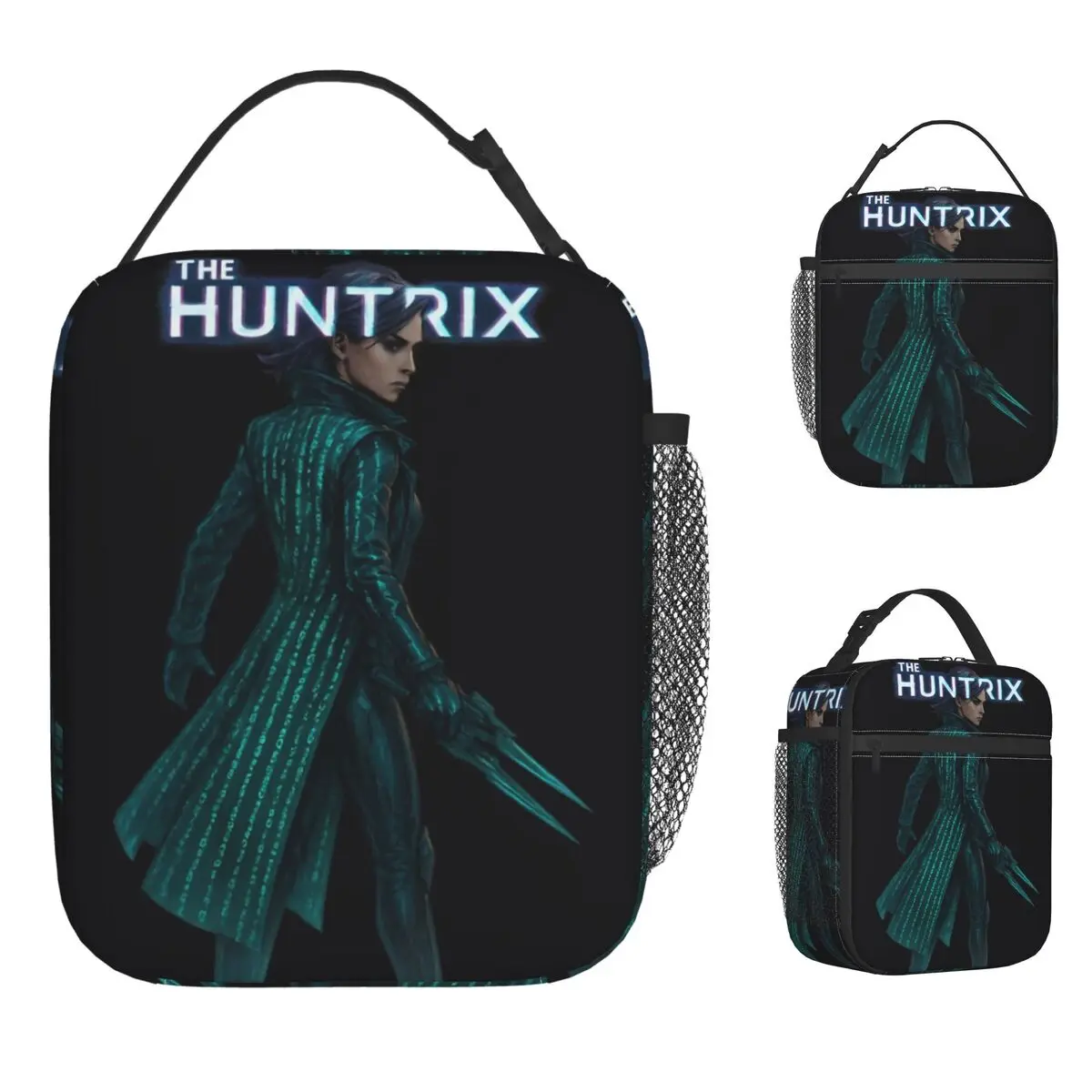 

Сумка для обеда Huntrix, охотники на демонов, ланч-бокс для отдыха, офисные портативные термосумки-тоут для детей, Оксфордская сумка-холодильник на заказ