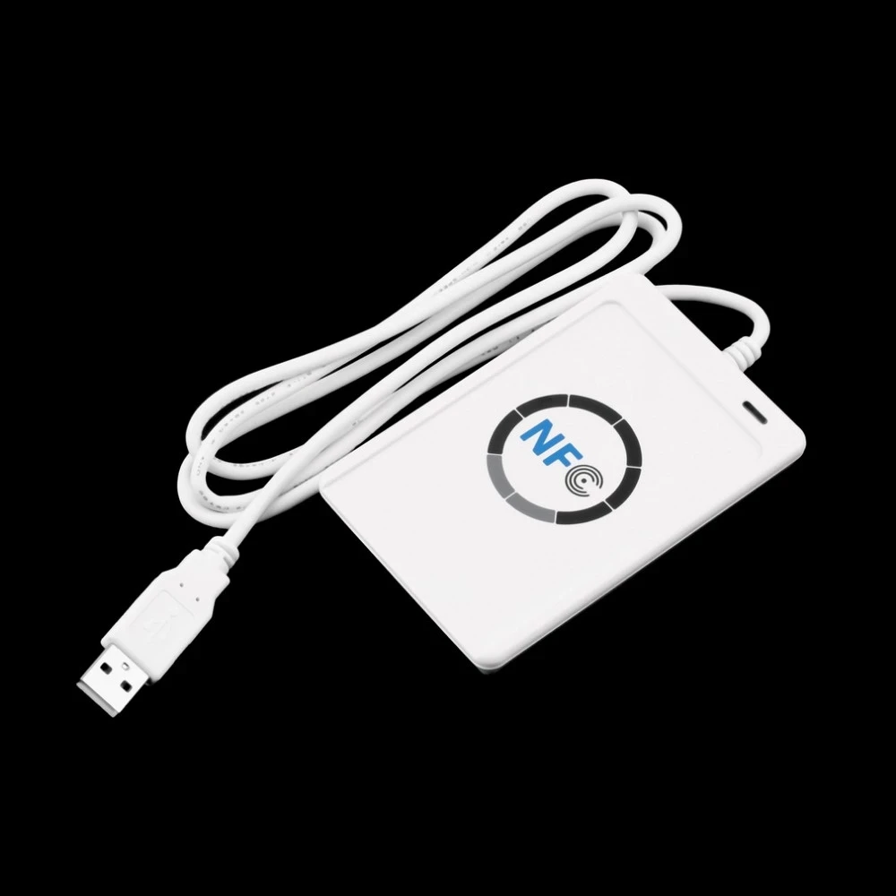 ACR122U RFID Smart Card NFC Reader Writer Copier Duplicator Writable Clone Software USB for ISO14443 Protocol S50