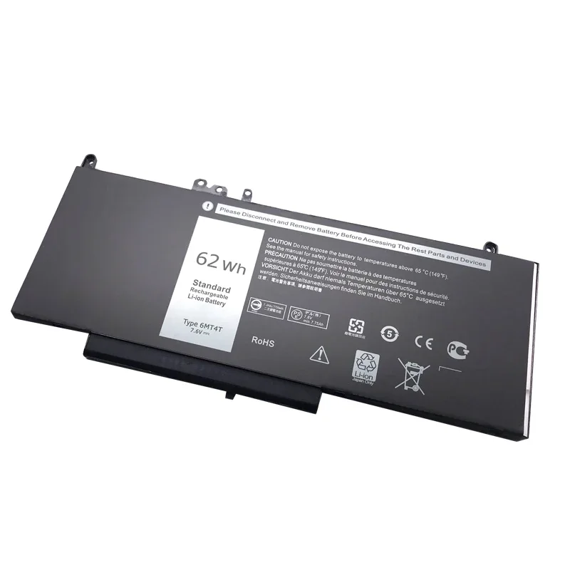 Imagem -04 - Bateria do Portátil para Dell Latitude E5470 E5570 Notebook 15.6 M3510 Txf9m 79vrk 07v69y 7v69y 7.6v 62wh Novo Lmdtk6mt4t