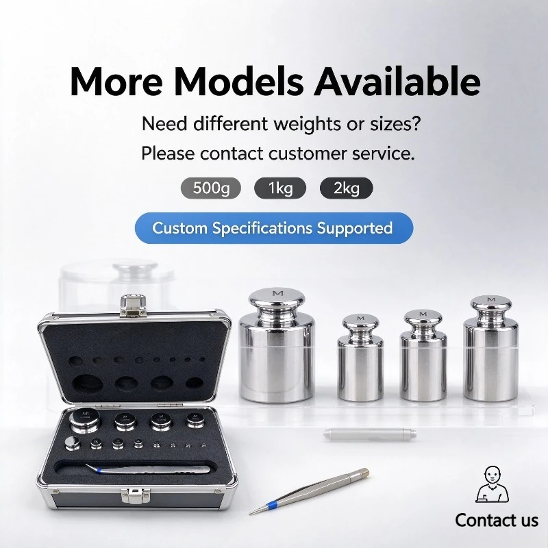 For M1 Grade Weight Set 1kg Calibration Weight 500g Weighing Weight 2kg Balance Test Calibration 10kg