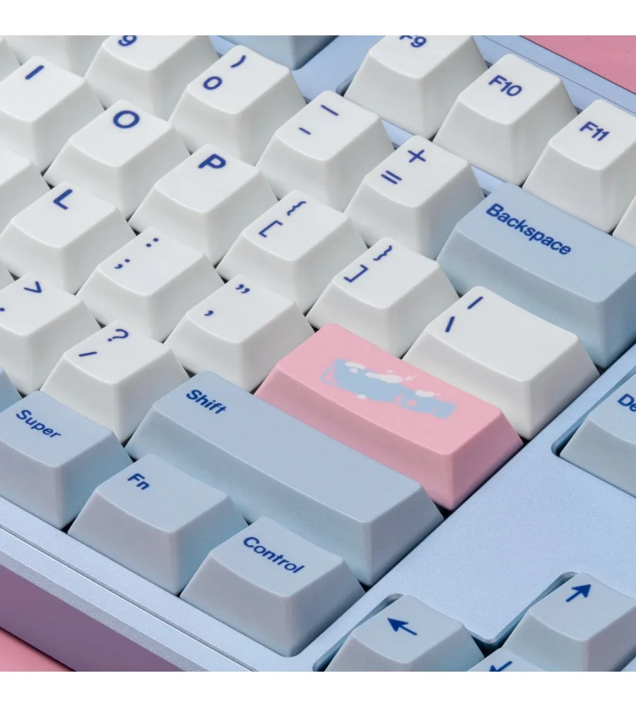 Marbles soda keycaps Original highly sublimated PBT material Ergonomic office 108 keyboard DIY