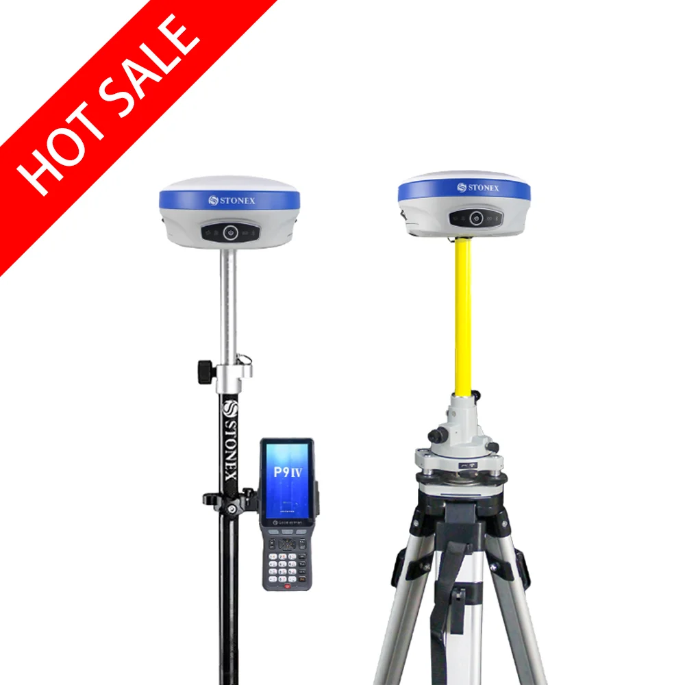 

Геодезический прибор Stonex S900A/S9II/S900 GPS GNSS RTK, со съемным аккумулятором, встроенным радиомодулем с функцией IMU, с возможностью выбора языка