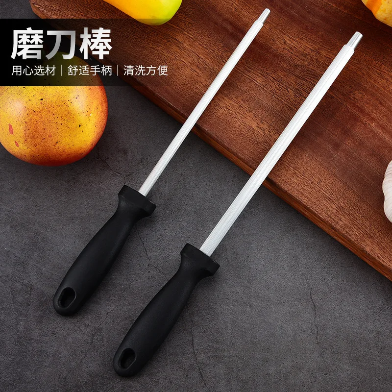 Fine Sharpening Stick Household Knife Sharpener Rod Quick Honing Tool for Kitchen & Chef Knives