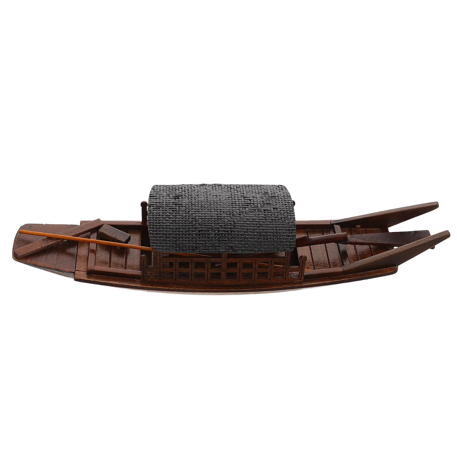 Wooden Sailboat Decoration Classic Water Town Style Home Office Vintage Nautical Cabinet Miniature Boat Ornament