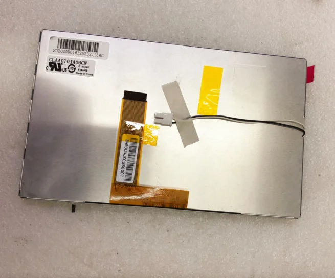 

7 inch CLAA070JA0BCW analog screen