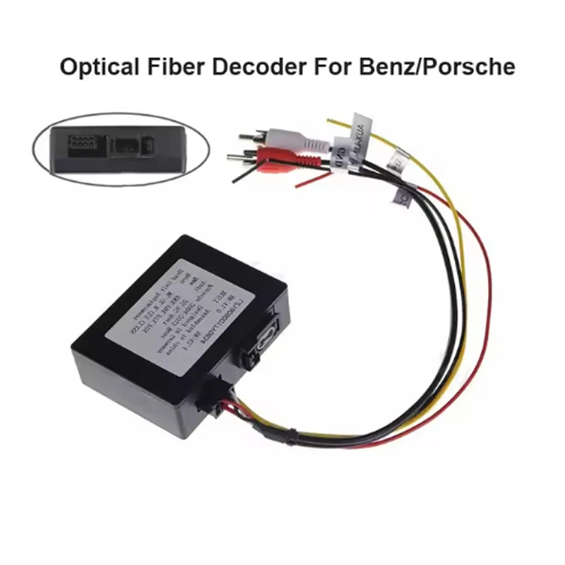Caja de decodificación de fibra óptica del amplificador óptico para BENZ Clase E/CLS/CLK W211 W219 W171 W220 W230 W215 W209 B200