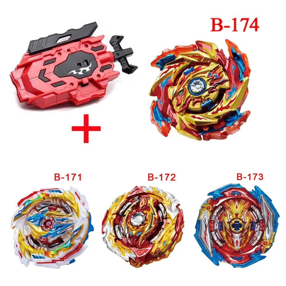 Takara Tomy Beyblade Burst Gyro Toys Modelos em massa Pacote único B-131 - B-174 Várias opções