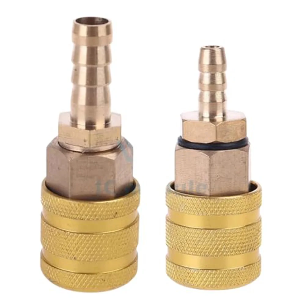For Tire Inflation As Shown Tire Valve Connector Brass Fitting Solid Brass Construction Precision Sealing Ring