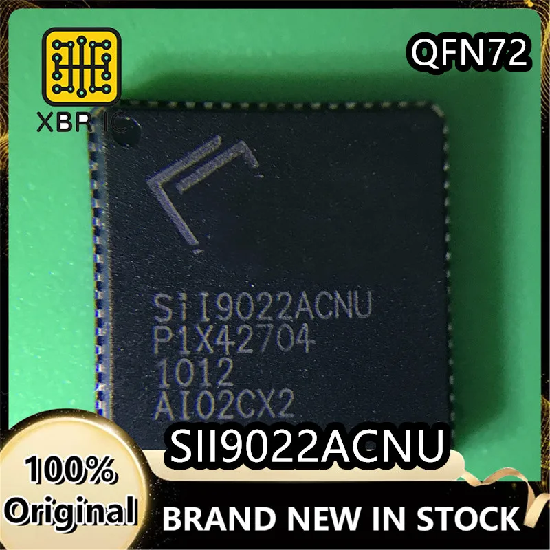 (5/20 pieces) SII9022ACNU SII9022 QFN-72-EP(10x10) Video Interface Chip. Original and Authentic. In Stock Fast Shipping