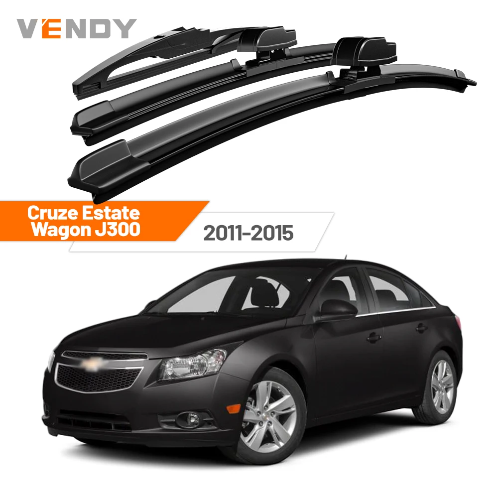 Für Chevrolet Cruze Kombi J300 2011-2015 2012 2013 2014 Vordere & Hintere Windschutzscheiben-Wischerblätter Scheibenwischer-Set