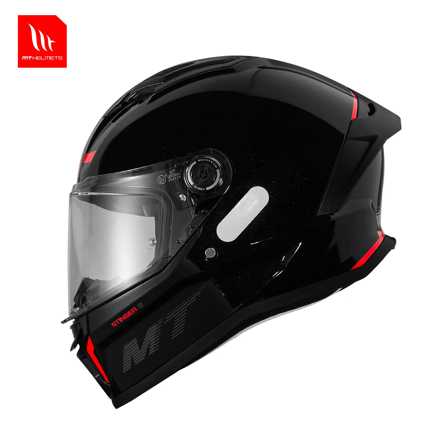 

Motorcycle Helmets Racing Mt Original Helmet Spain Stinger 2 Full Face Single Visor Quick-Release Abs Shell for Men Women
