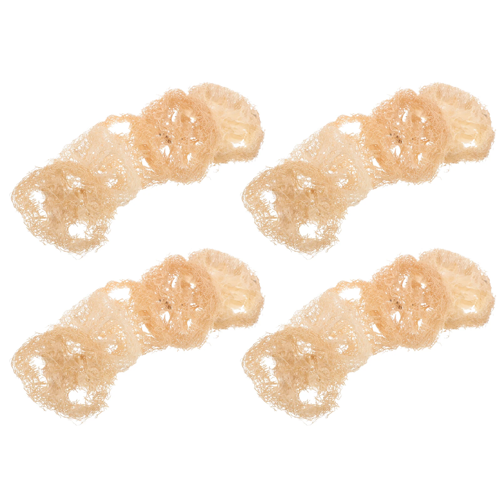 

24 PCS Pet Teething s Guinea Pig Chew Gerbil Bunny Molar Bird Loofah Shredder Snack