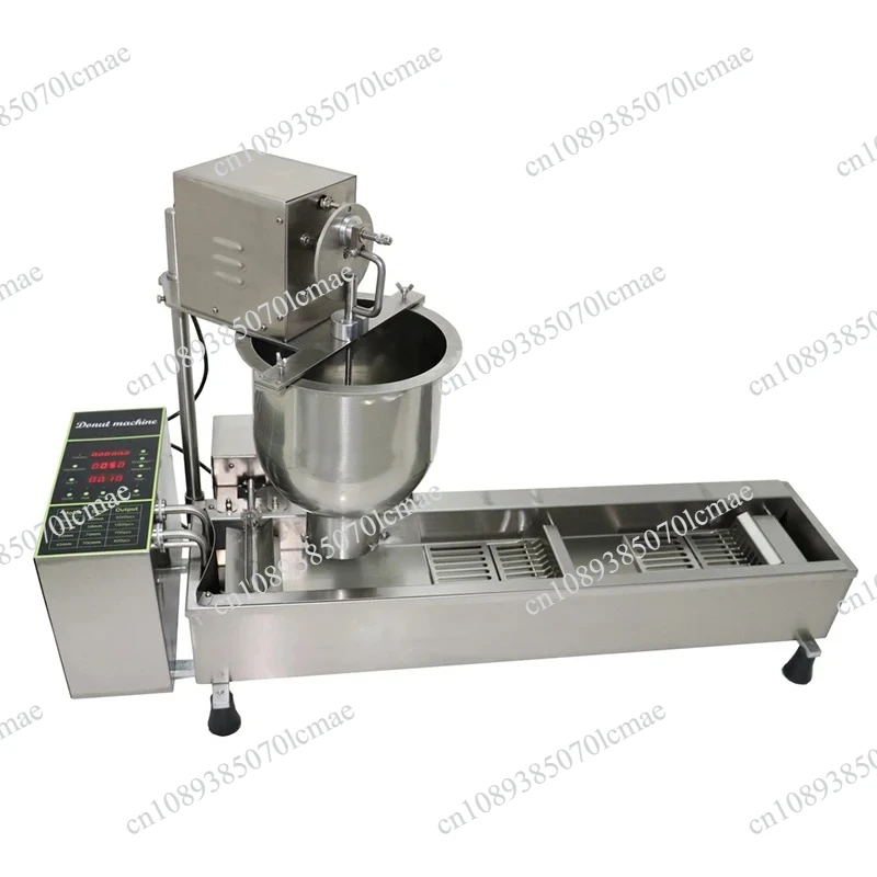 Single row fully automatic donut machine Fried snack production line Electric donut commercial equipment Cake donut