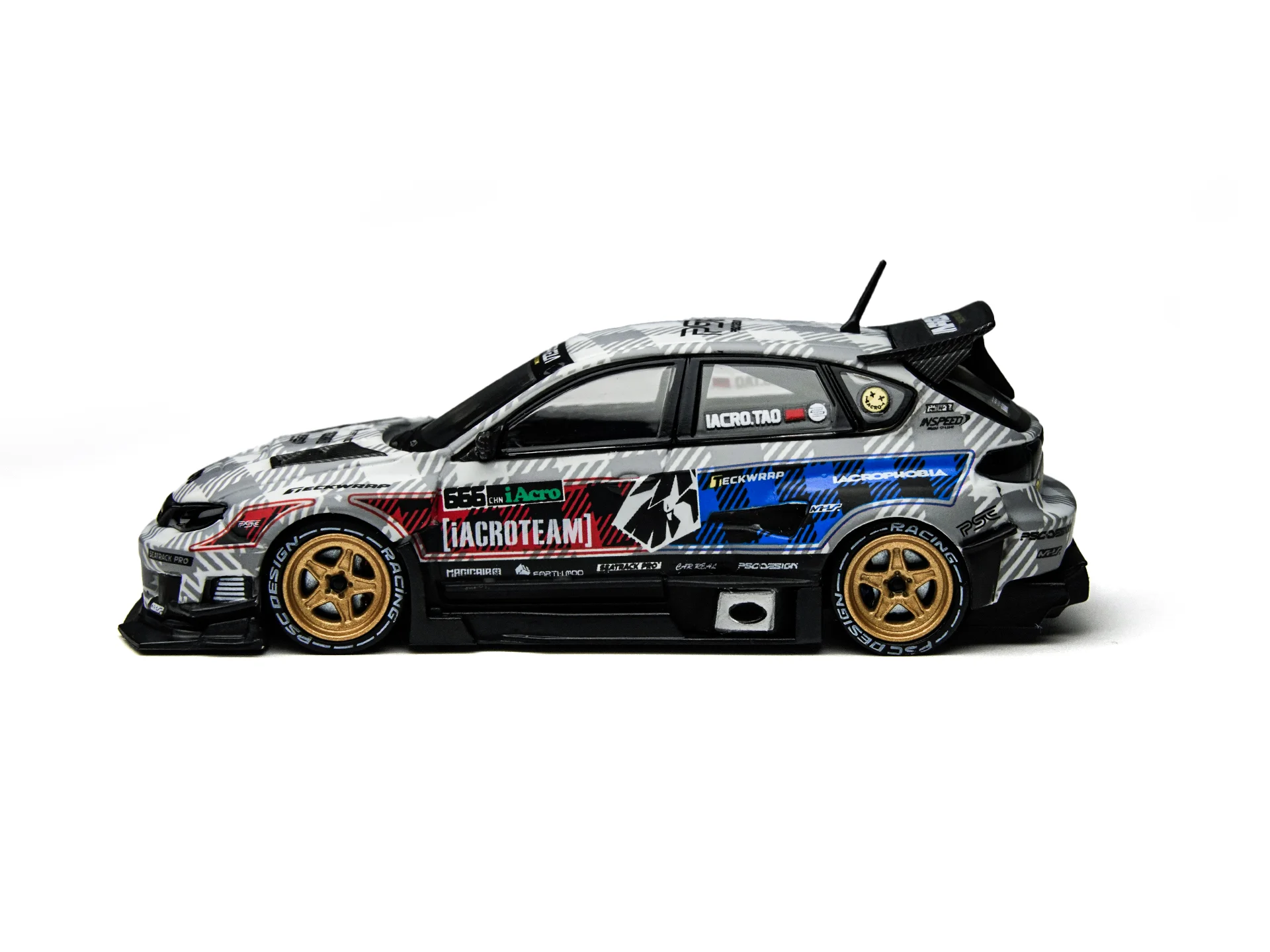 TIMEMICRO 1:64 Impreza WRX STI Raider IAcro Special Gift Box