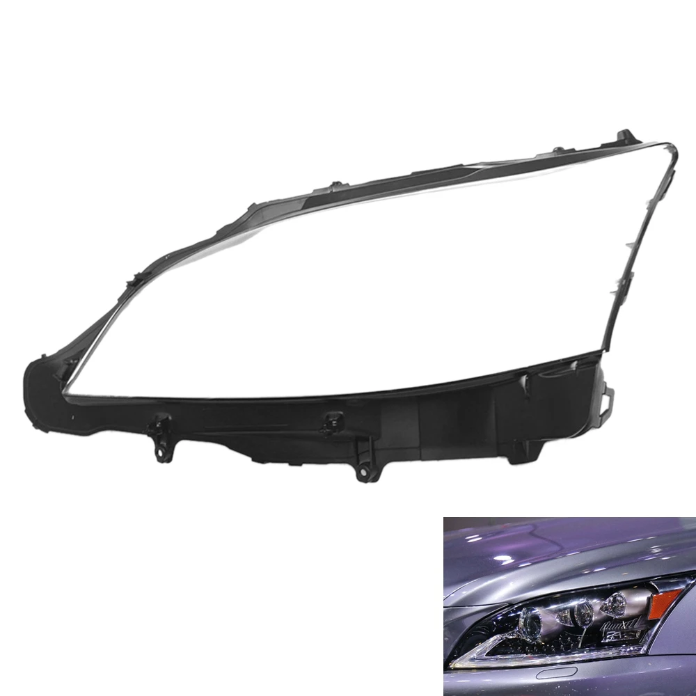 For LS460 LS600HL 2013-2016 Left Headlight Shell Lamp Shade Transparent Lens Cover Headlight Cover