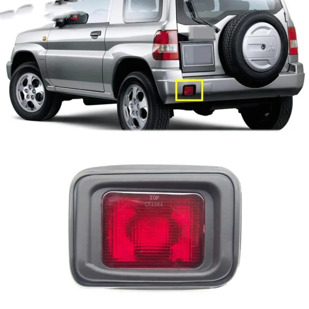 

Рефлектор заднего бампера автомобиля, задний фонарь, стояночный стоп-сигнал, сигнальный светильник, стоп-сигналы для Mitsubishi Pajero Pinin 1999-2007