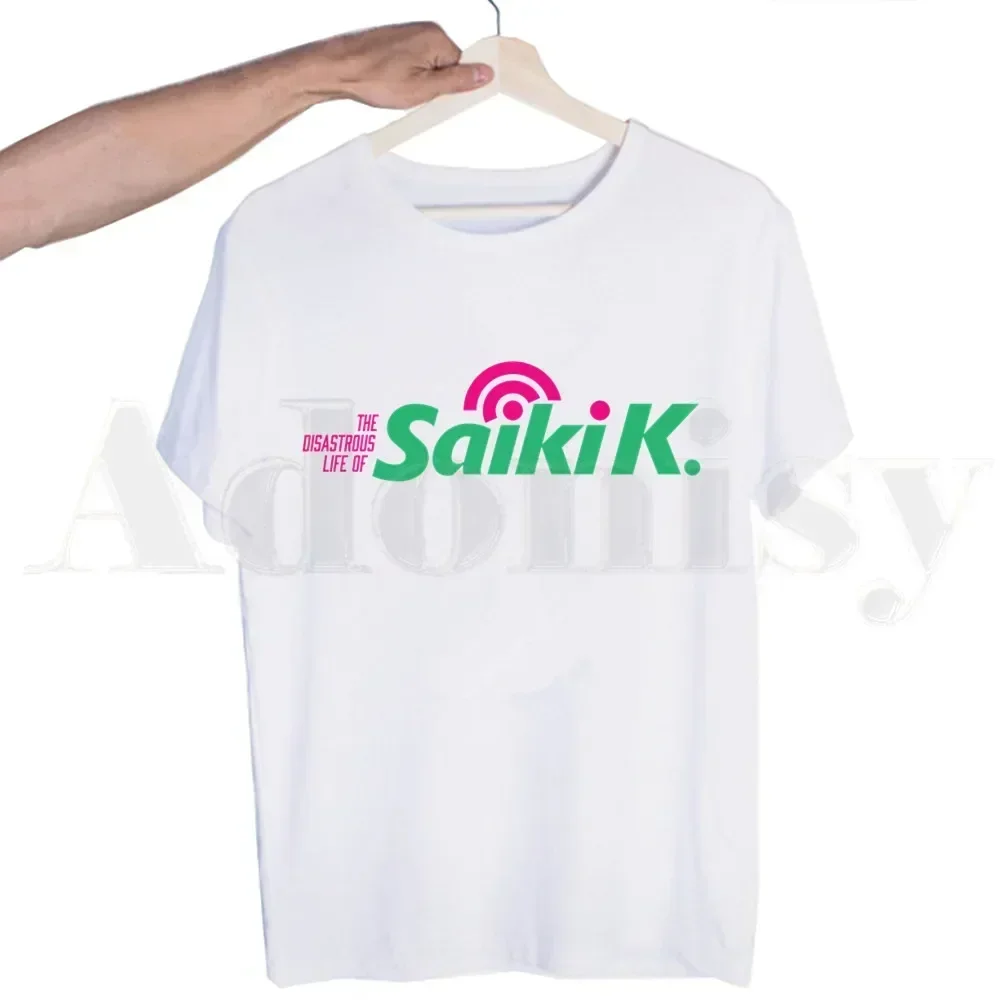 Saiki's Confused The Disastrous Life Of Saiki K T-shirts Hip Hop Funny Print Tshirt Streetwear t shirts Short Sleeve Tops