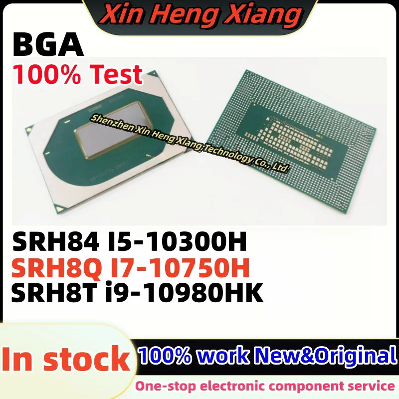 100% New SRH8Q I7-10750H SRH84 I5-10300H SRH8T i9-10980HK BGA Chipset