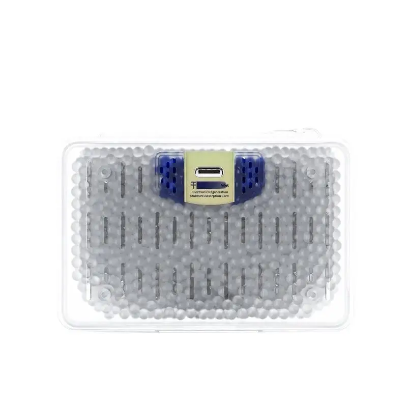 Fast Regenerable Reusable Electronic Dehumidifier Card Moisture Absorber for Camera Microscope Anti-Humidity