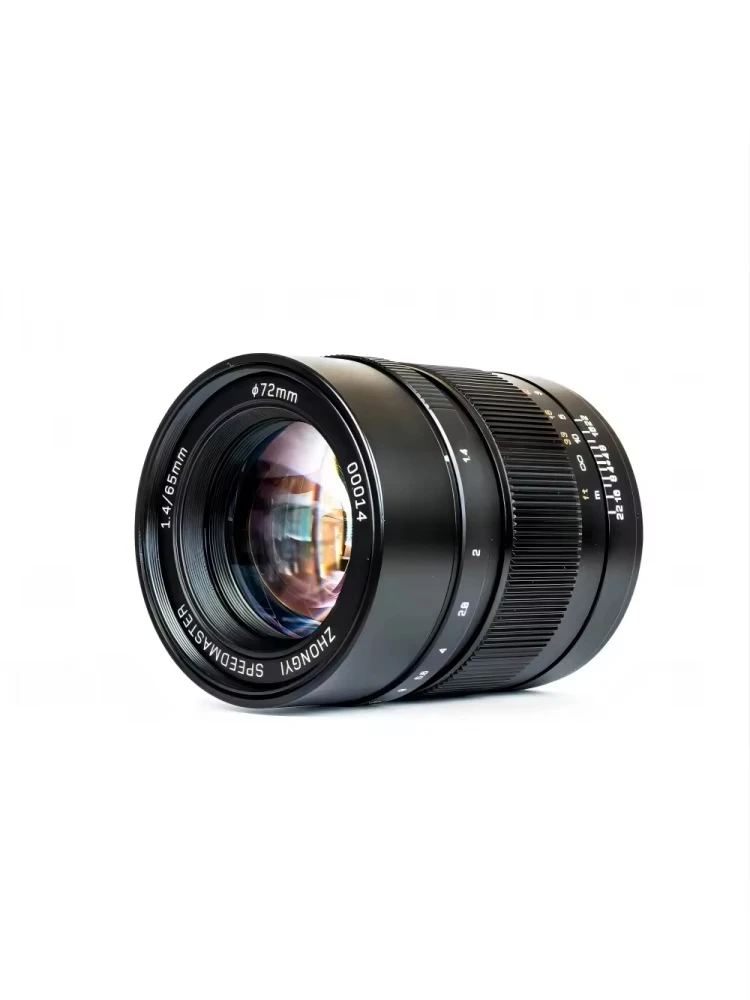 Zhongyi Mitakon 65mm f/1.4 F1.4 Medium Format Large Aperture Manual Focus Portrait Lens for Fujifilm GFX Camera 50 50S 50R 100