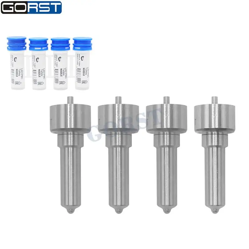 1 Set Common Rail Nozzle L221PBC for Injector BEBE4C00001 BEBE4C00101 20430583 Auto Part