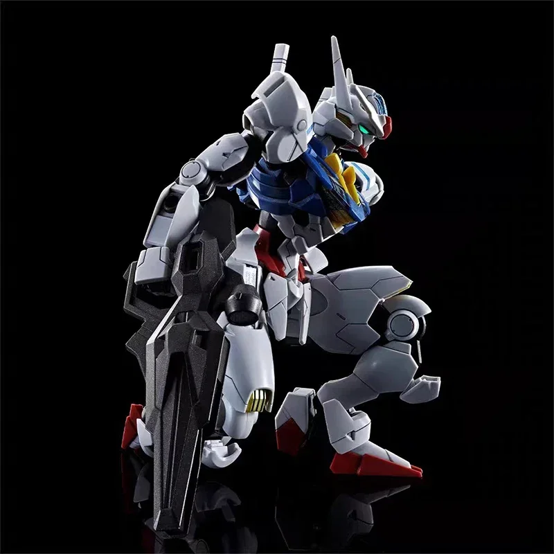 In Magazzino Gundam Bandai La Strega Da Mercurio HG 1/144 Aerea PERMET Score SIX Assemblaggio Anime Action Figure Modello Giocattoli Regali Per Bambini