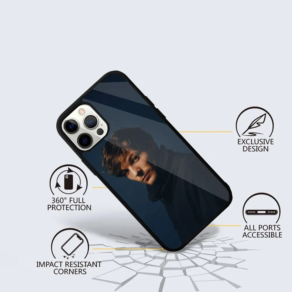 Louis William Tomlinson Phone Case For iPhone 16,15,14,13,12,11,Plus,Pro,Max Mini Magsafe Magnetic Wireless Charging