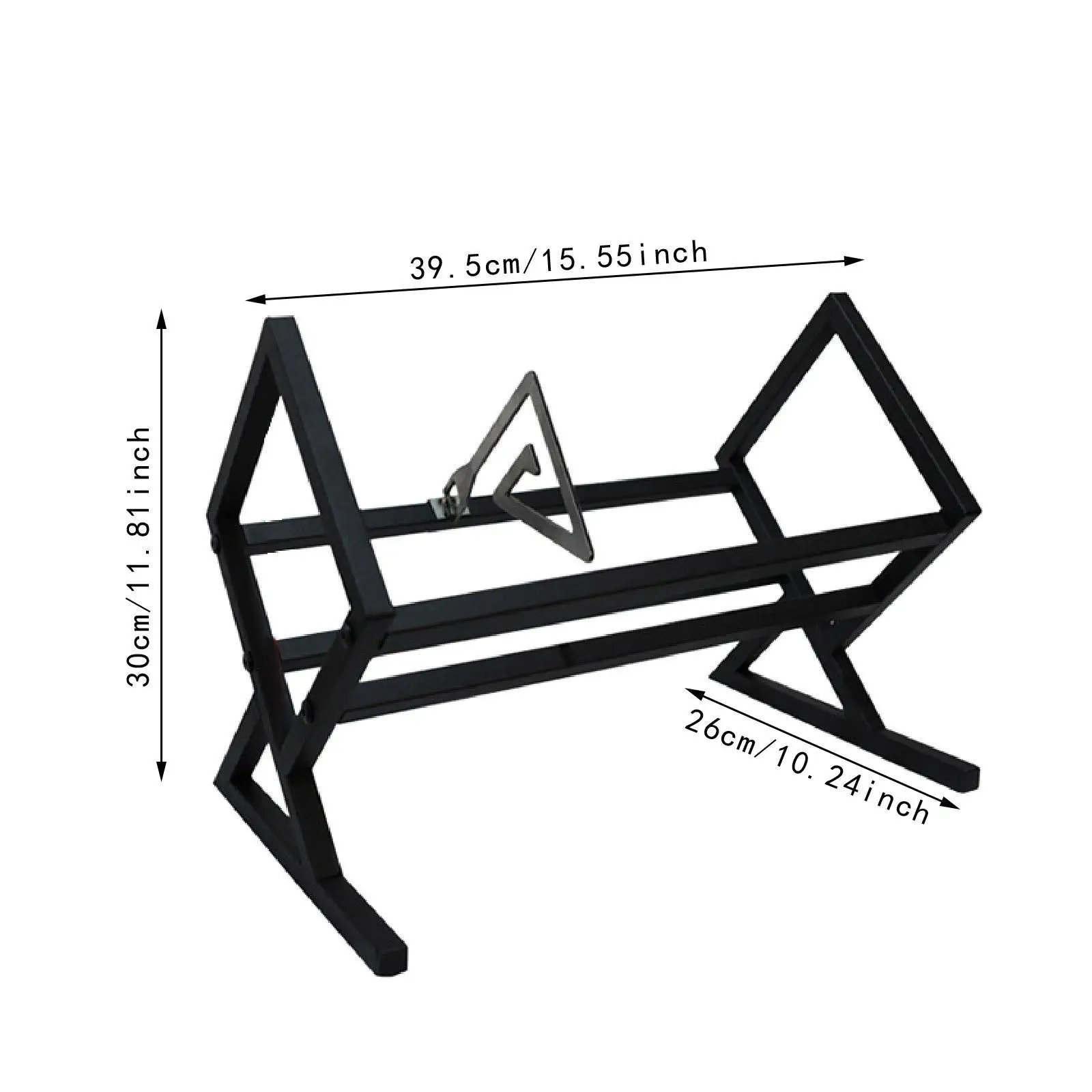 Display Stand Storage Rack Countertop Newspaper Bedroom Vinyl Record Holder