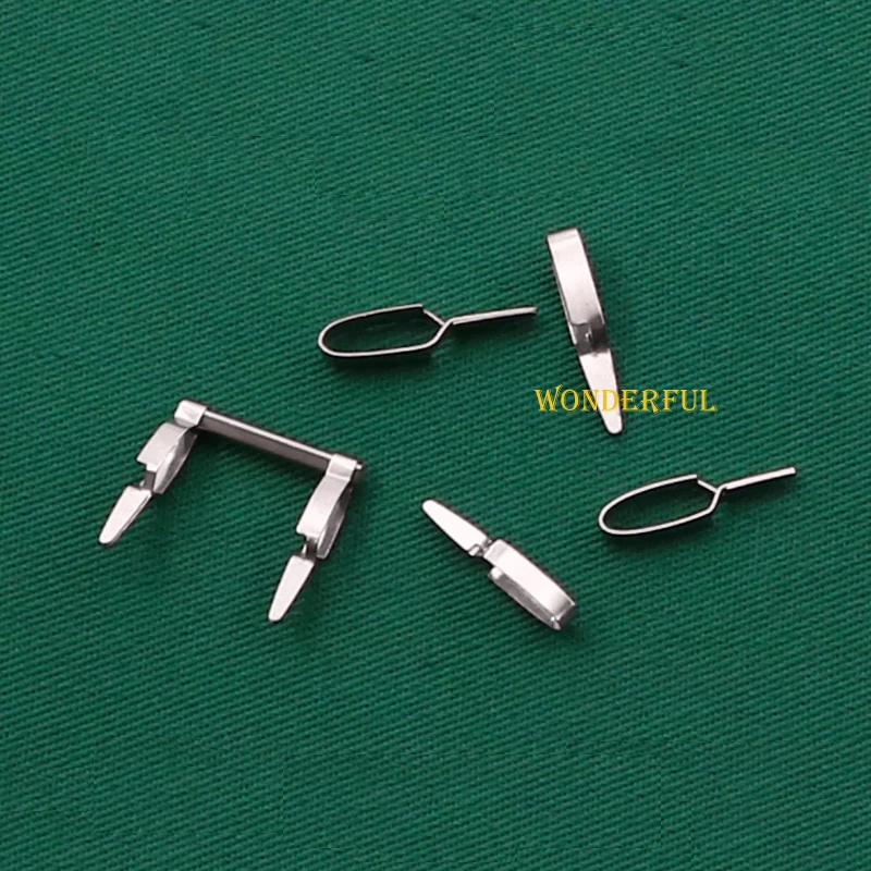 Hemostatic Clip Arterial Venous Clip Small Blood Vessel Clip Temporary Blocking Clamp Experiment Closed Device 1pc