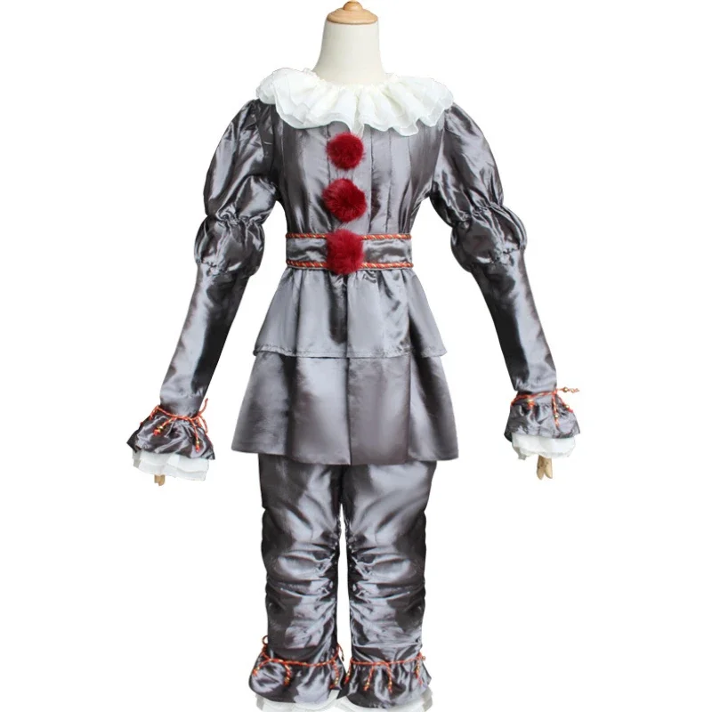Clown Resurrection Pennywise คอสเพลย์เครื่องแต่งกายผู้ใหญ่ Unisex กางเกงชุดภาพยนตร์ฮาโลวีนชุดเครื่องแต่งกายพรรค