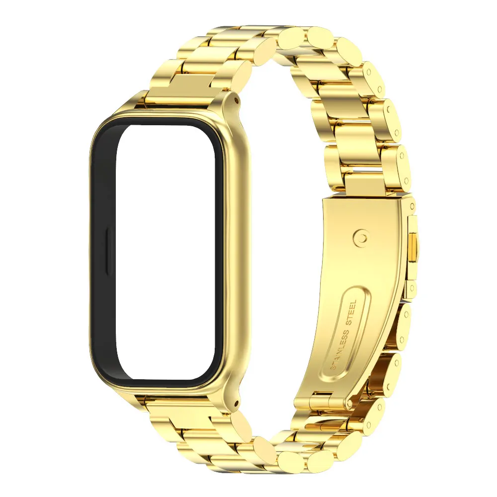 Für Xiaomi Smart Band 9 Active Strap Smart Armband Mi Band 9 Active Strap Metall Edelstahl Ersatz Handgelenk Armband – Detail 4