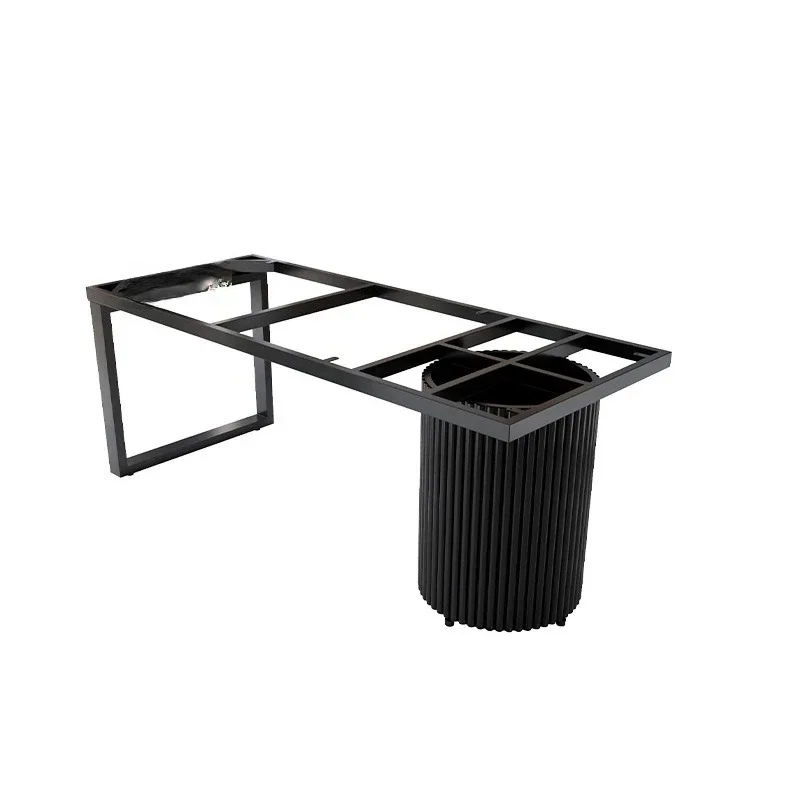 Rock slab table legs bracket dining table island table tea  metal base marble bar office  legs