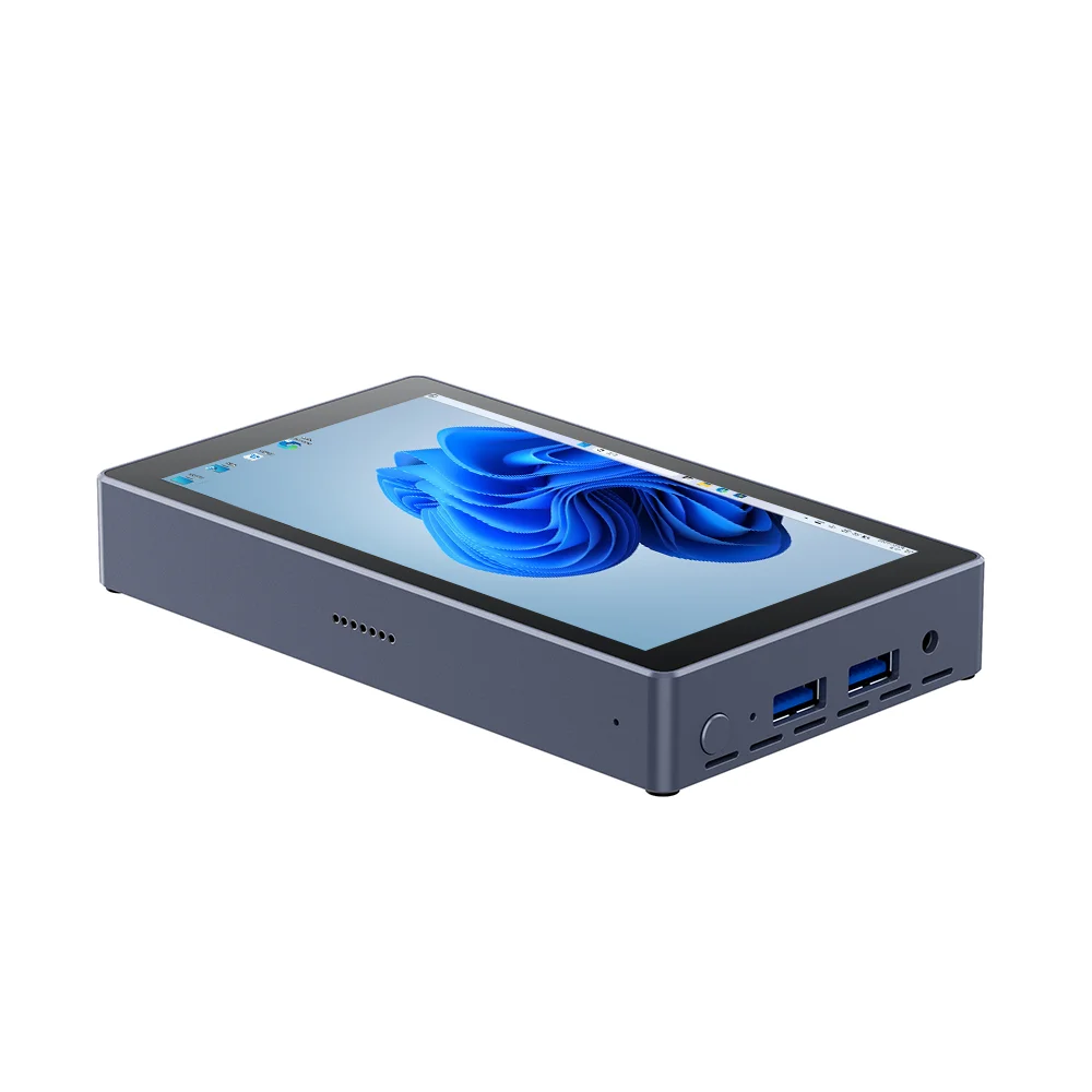 CENAVA Multi-Port All-in-One Tablet 5.5-inch 8+128GB Mini PC Portable Touchscreen Box PC
