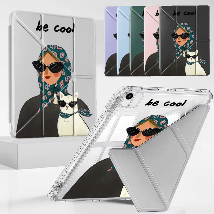 

Cool Cartoon Character Tablet Case For iPad Air 4 5 M3 M2 1 2 M4 11inch Pro 2025 Pro 11th 10th 9th 8th 7th 12.9inch Mini 6 7