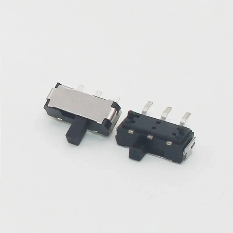 10pcs SK19 3Pin Mini Slide Micro Limit Switch On-OFF 2Position Micro Slide Toggle Switch Miniature Horizontal Slide Switch