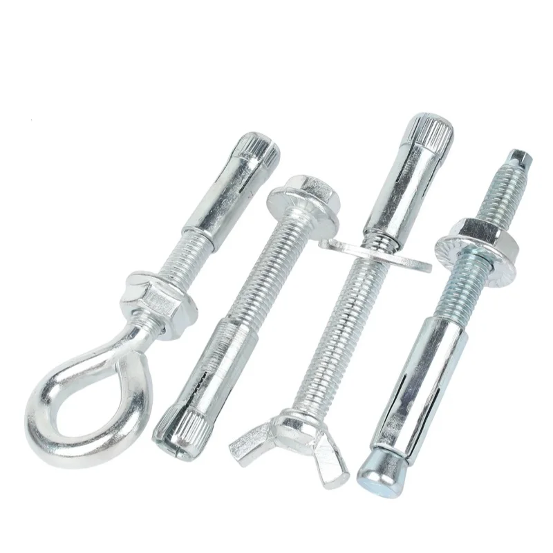 Removable Reusable Sleeve Anchor Expansion Bolt Outdoor Fence Fixing Screw for Repeated Installation Concrete Fastener M8 M10