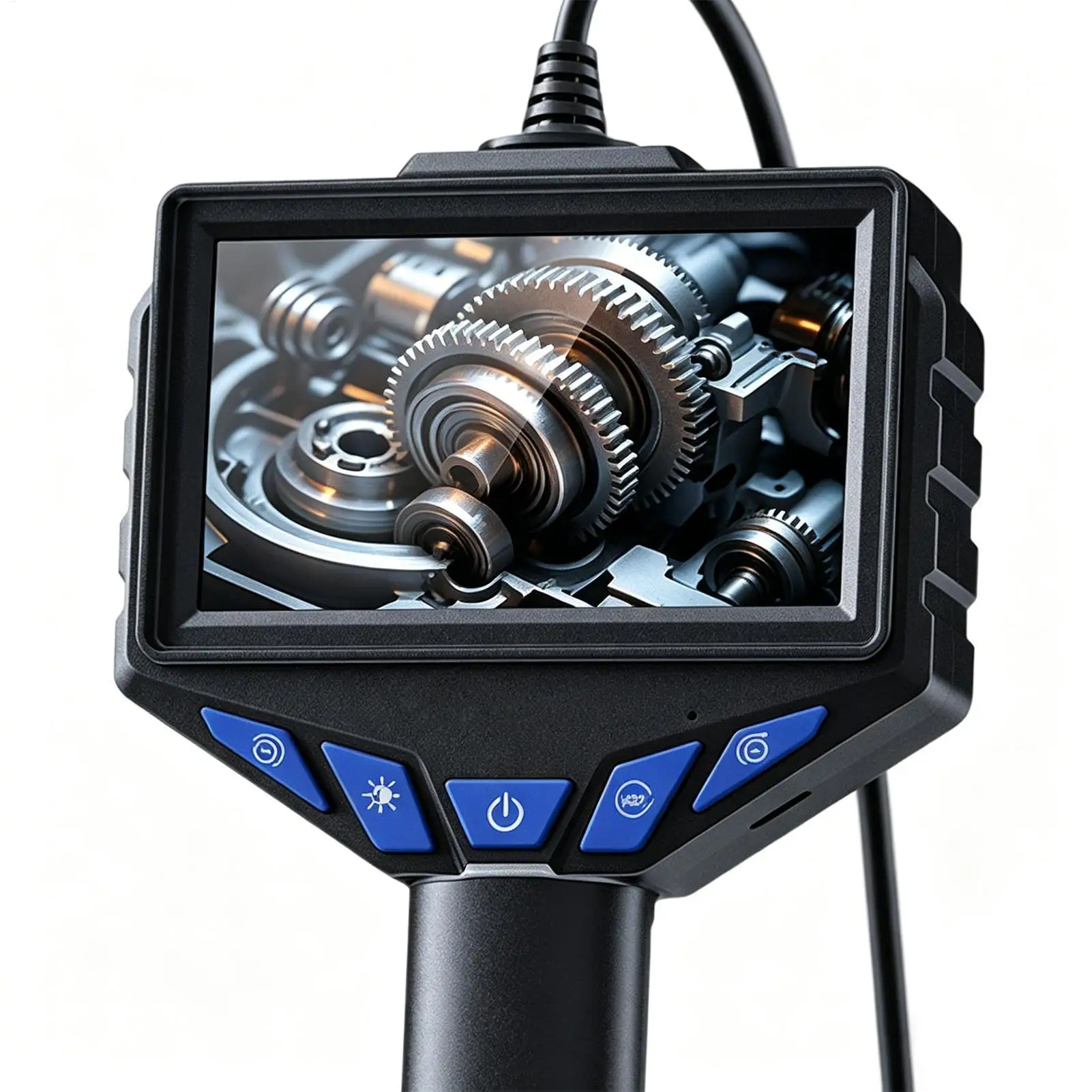 camera-d'inspection-flexible-et-reglable-avec-ecran-ips-etanche-avec-8-lumieres-led-pour-mecanicien-automobile