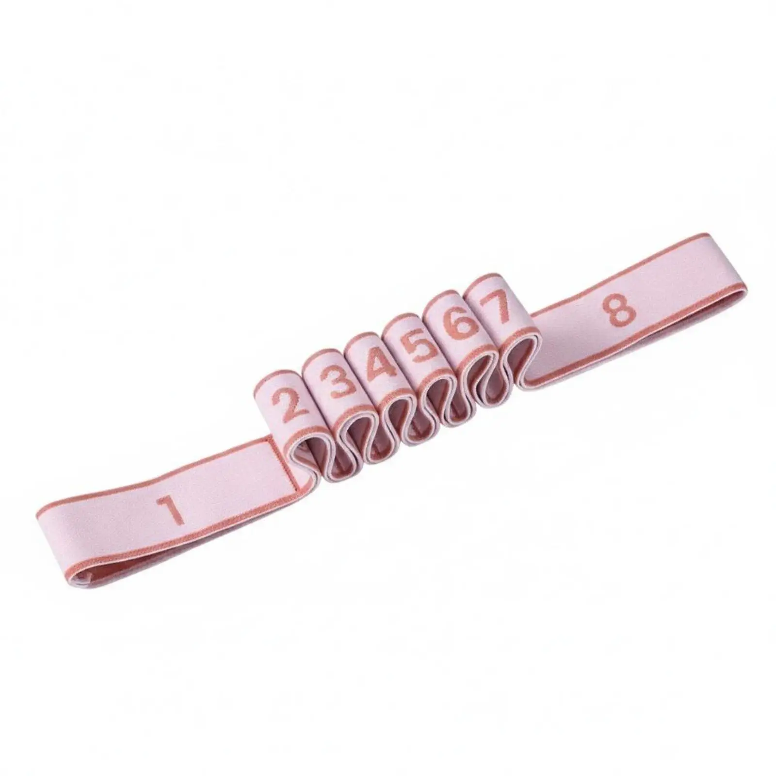 8 Level Progressive Stretch Band for Children and Beginners Elastic Exercise Strap for Dance Training Pilates Flexibility