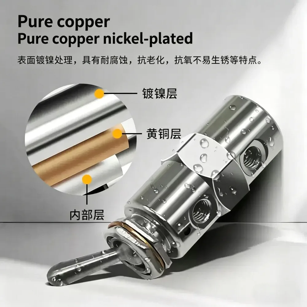 Mechanical Pneumatic Switch Button, Air Manual Exhaust Toggle Valve TAC-4V Optional Connectors 4mm/6mm/8mm